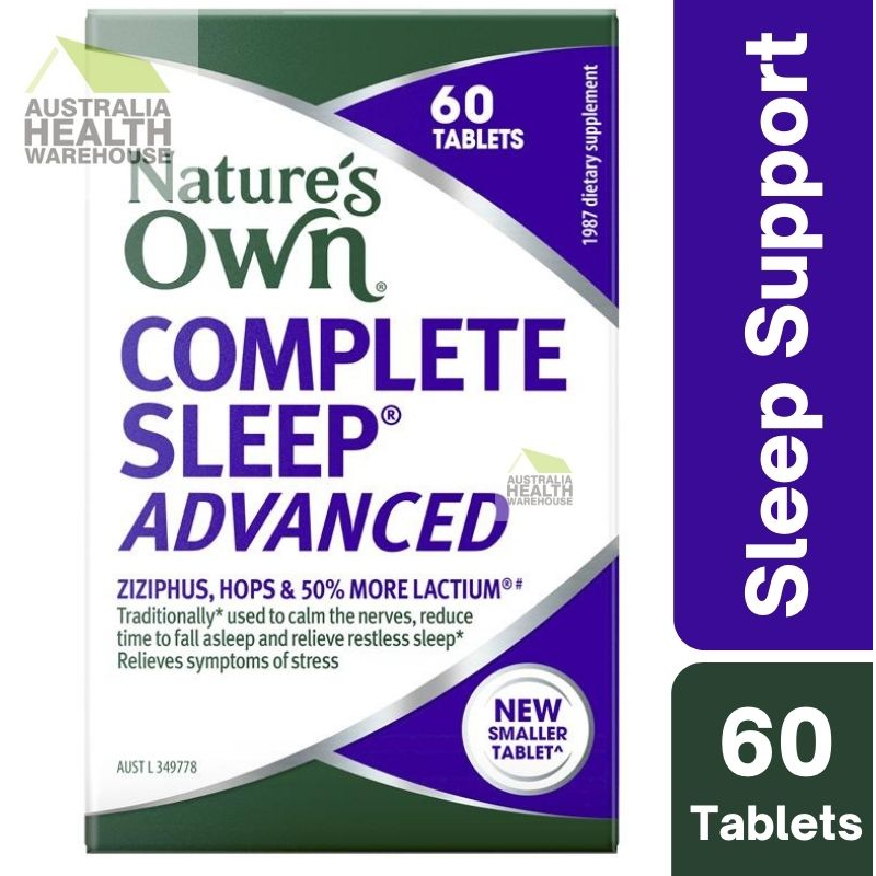 Nature's Own Complete Sleep Advanced 60 Tablets June 2024