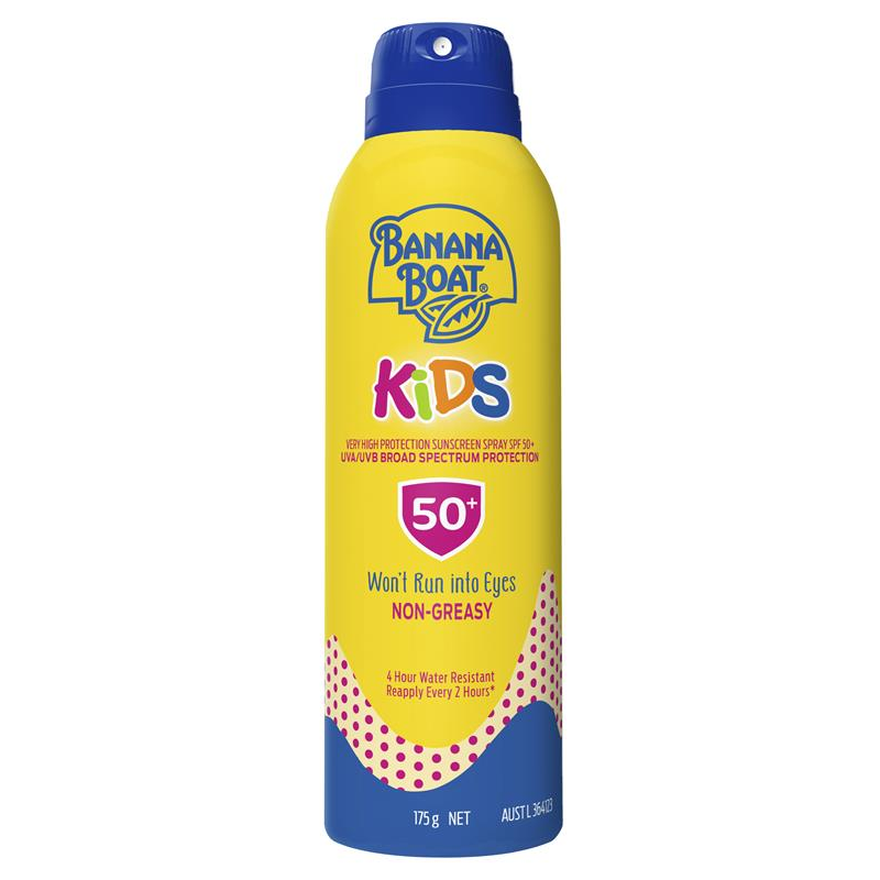 Banana Boat Kids Sunscreen Spray SPF 50+ 175g November 2024
