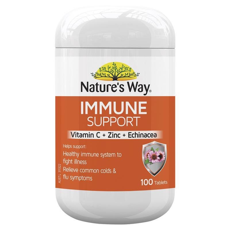 Nature's Way Immune Support 100 Tablets July 2024