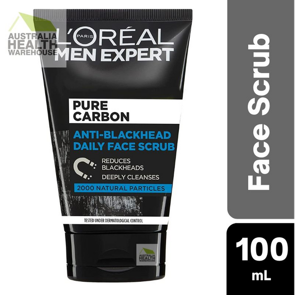 L'Oreal Men Expert Pure Carbon Daily Face Scrub 100mL