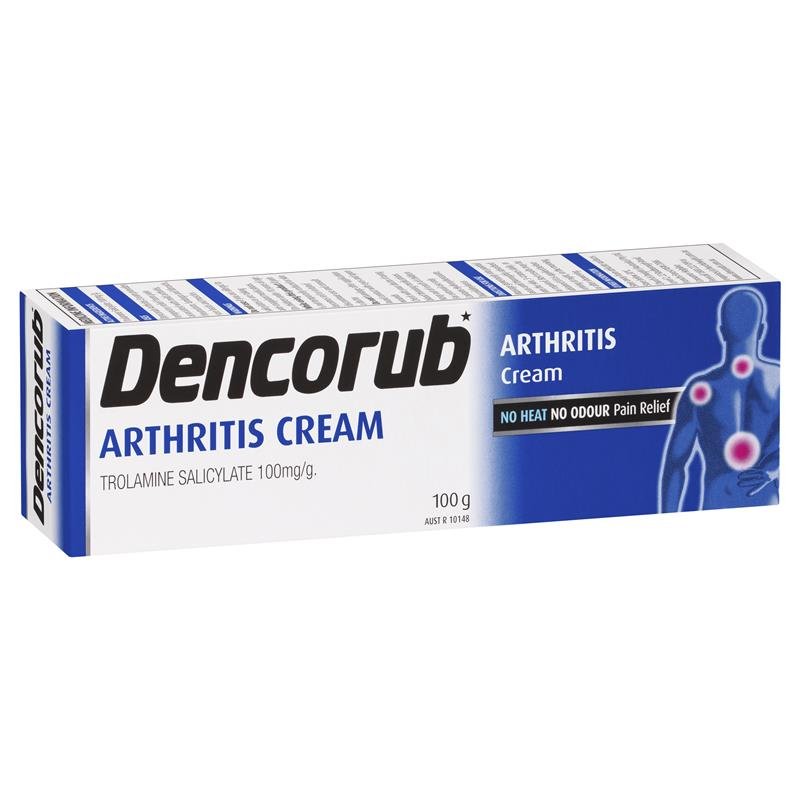 Dencorub Arthritis Cream 100g May 2025