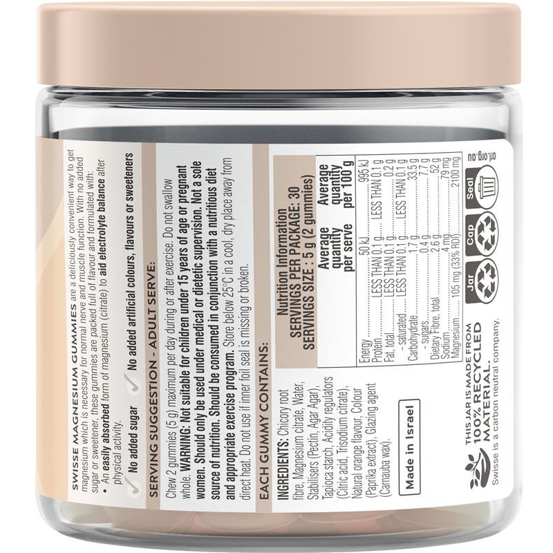 Swisse Ultiboost Magnesium 60 Gummies June 2023