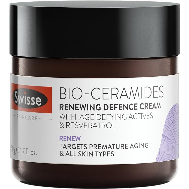 Swisse Skincare Bio-Ceramide Renewing Defence Cream 50g