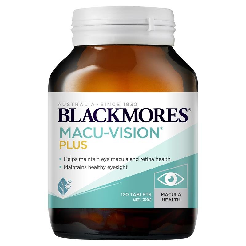 [Expiry: 09/2025] Blackmores Macu-Vision Plus 120 Tablets