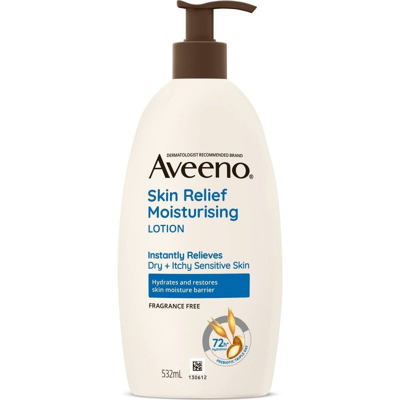 Aveeno Active Naturals Skin Relief Moisturising Lotion Fragrance Free 532mL