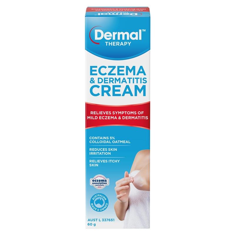Dermal Therapy Eczema & Dermatitis Cream 60g March 2026