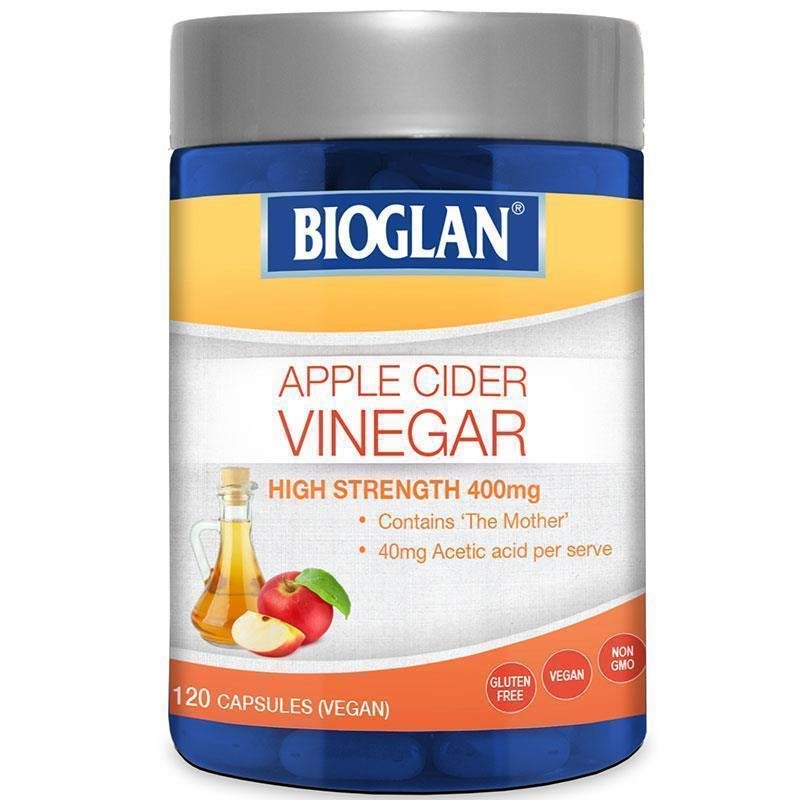 Bioglan Apple Cider Vinegar 120 Capsules January 2024