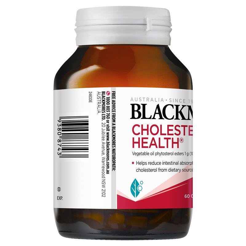 [Expiry: 09/2025] Blackmores Cholesterol Health 60 Capsules