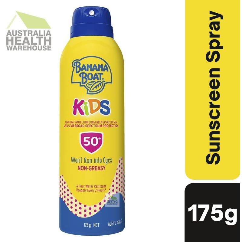 Banana Boat Kids Sunscreen Spray SPF 50+ 175g November 2024