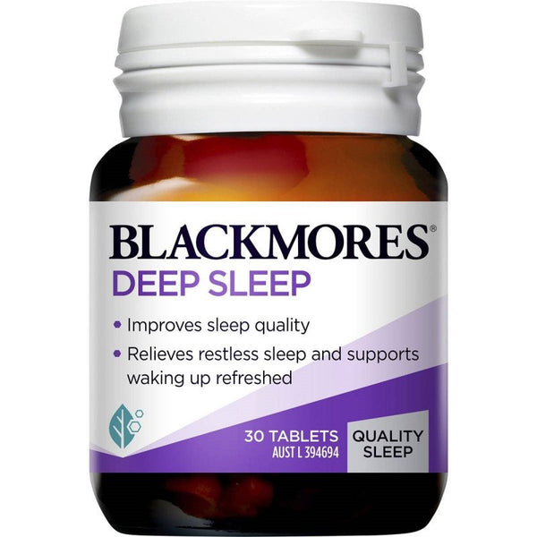 [Expiry: 10/2025] Blackmores Deep Sleep 30 Tablets
