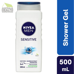 Nivea Men Sensitive Shower Gel 500mL