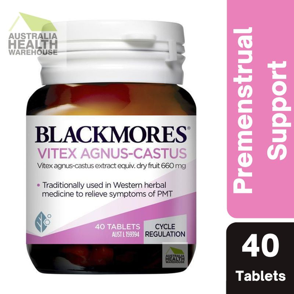 Blackmores Vitex Angus-Castus 40 Tablets April 2025