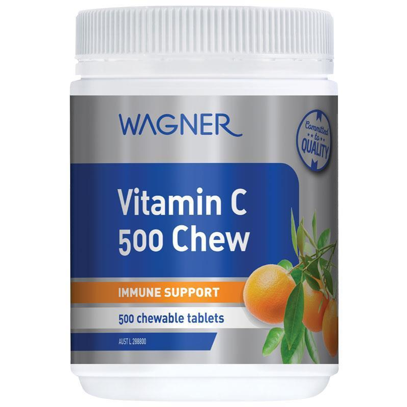 [Expiry: 13/12/2024] Wagner Vitamin C 500 Chewable Tablets