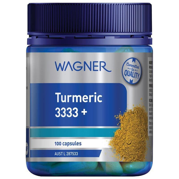 Wagner Turmeric 3333 + 100 Capsules January 2025