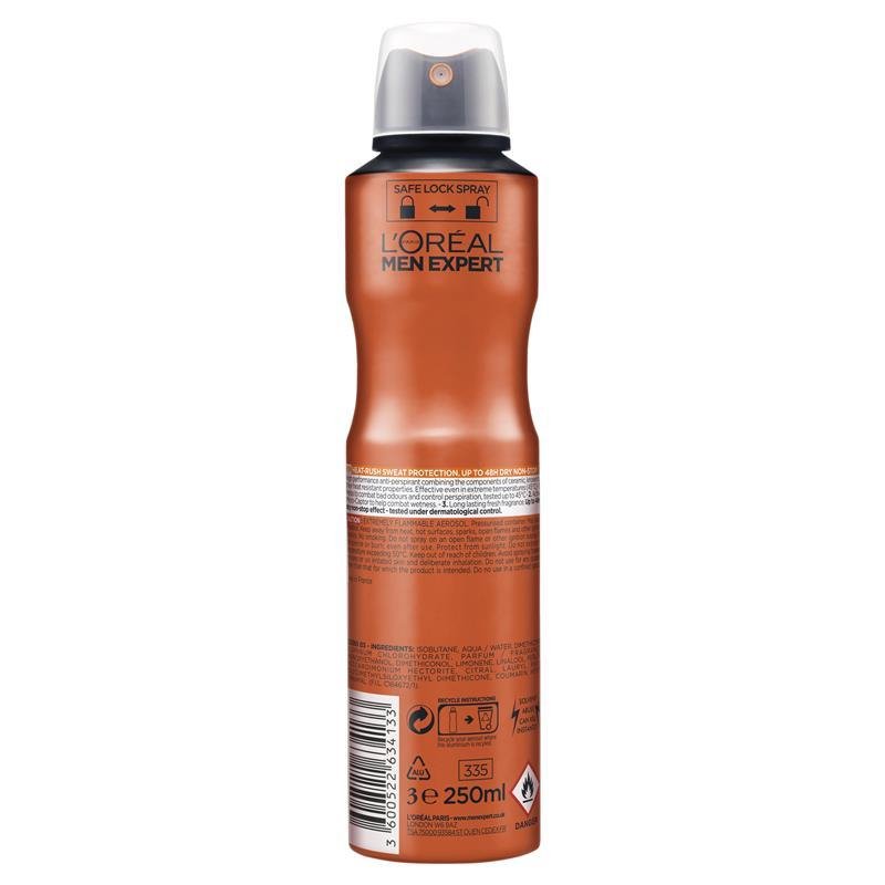 L'Oreal Men Expert Thermic Resist Anti-Perspirant Deodorant Spray 250mL