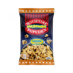 Movietime Microwave Caramel Popcorn 100g
