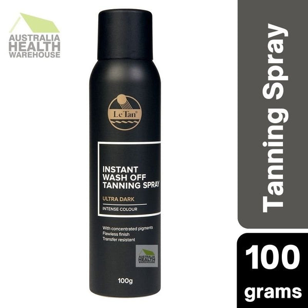 Le Tan Instant Wash Off Tanning Spray Ultra Dark 100g