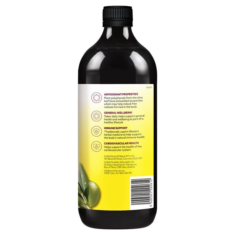 Comvita Olive Leaf Extract Mixed Berry Flavour 1 Litre March 2025