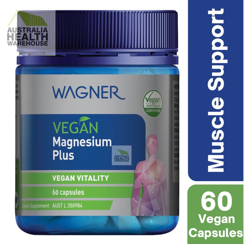 [Expiry: 10/2025] Wagner Vegan Magnesium Plus 60 Capsules