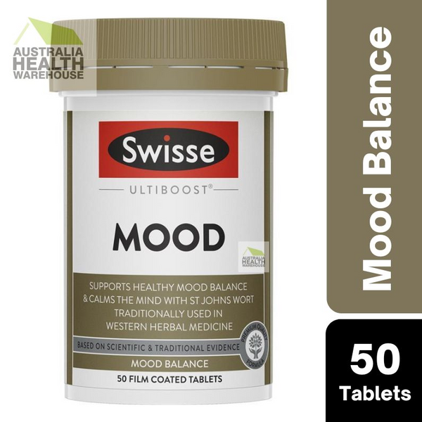 [Expiry: 06/2025] Swisse Ultiboost Mood 50 Tablets