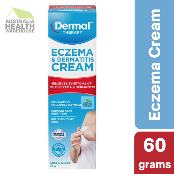 Dermal Therapy Eczema & Dermatitis Cream 60g March 2026