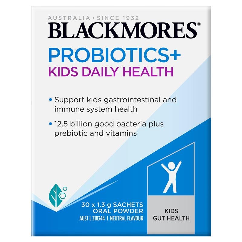 Blackmores Probiotics+ Kids Daily Health 30 Sachets November 2024