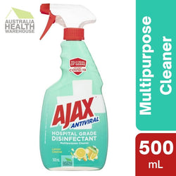 Ajax Hospital Grade Disinfectant Multipurpose Lemon Cleaner 500mL March 2025