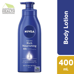 Nivea Rich Nourishing Body Lotion - Dry to Very Dry Skin 400mL