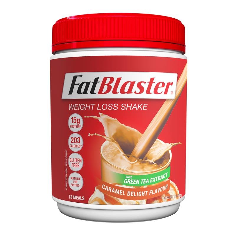 Naturopathica FatBlaster Weight Loss Caramel Shake 430g September 2025