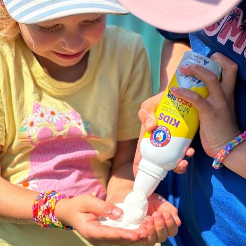 [Expiry: 08/2026] ] Surf Life Saving Kids Whipped Mousse SPF50 Sunscreen 160g
