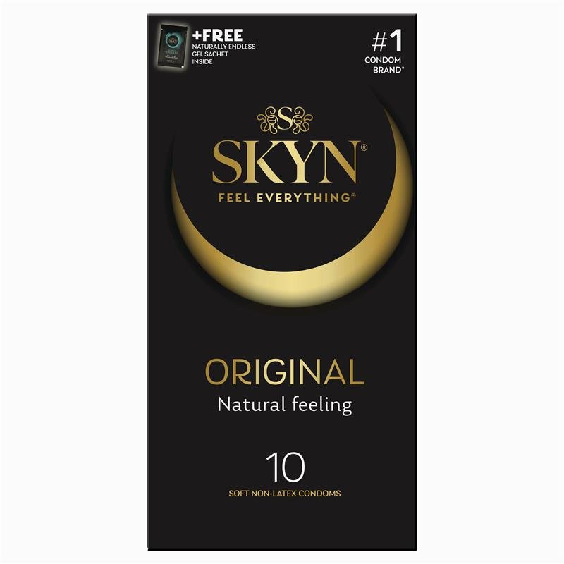 Ansell SKYN Original Condoms 10 Pack July 2028