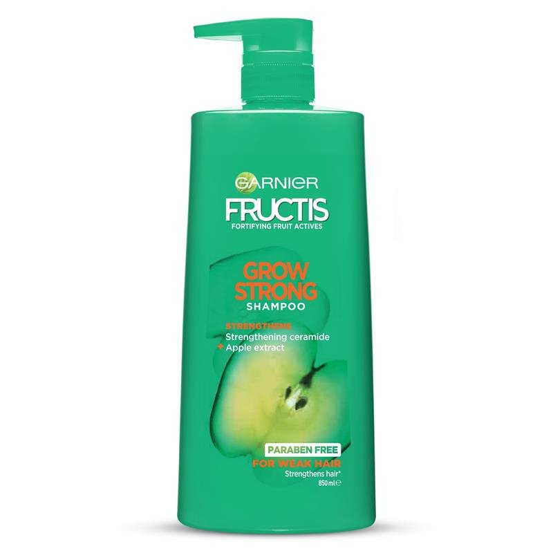 Garnier Fructis Grow Strong Shampoo 850mL