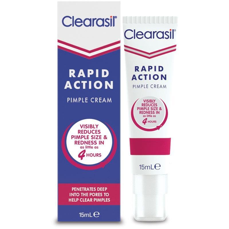 Clearasil Rapid Action Pimple Cream 15mL July 2024