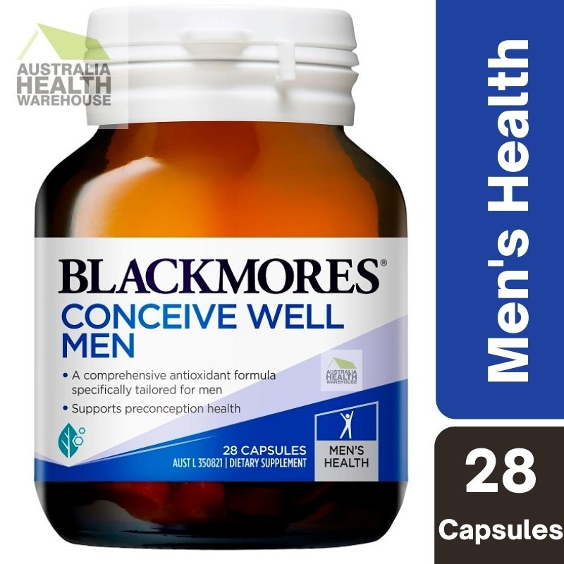 [Expiry: 03/2025] Blackmores Conceive Well Men 28 Capsules