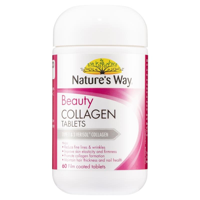 Nature's Way Beauty Collagen Booster 60 Tablets March 2025