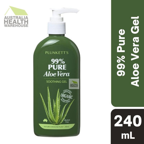 [Expiry: 03/2025] Plunkett's 99% Pure Aloe Vera Soothing Gel 240mL