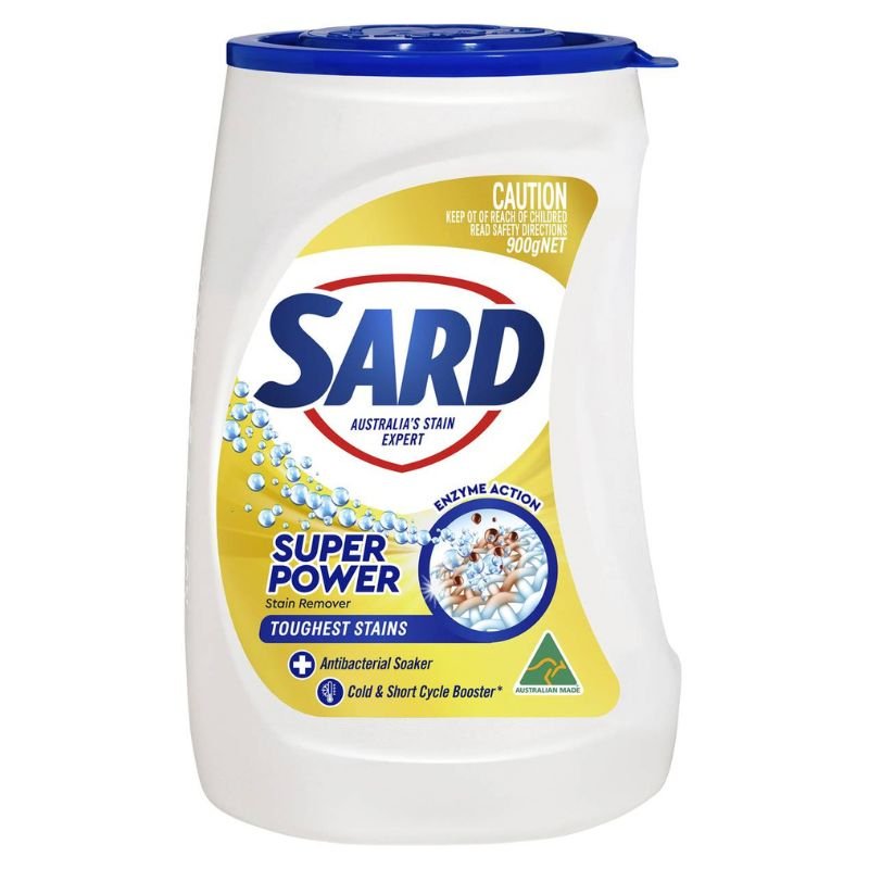 Sard Super Power Stain Remover Antibacterial Powder Soaker 900g March 2025