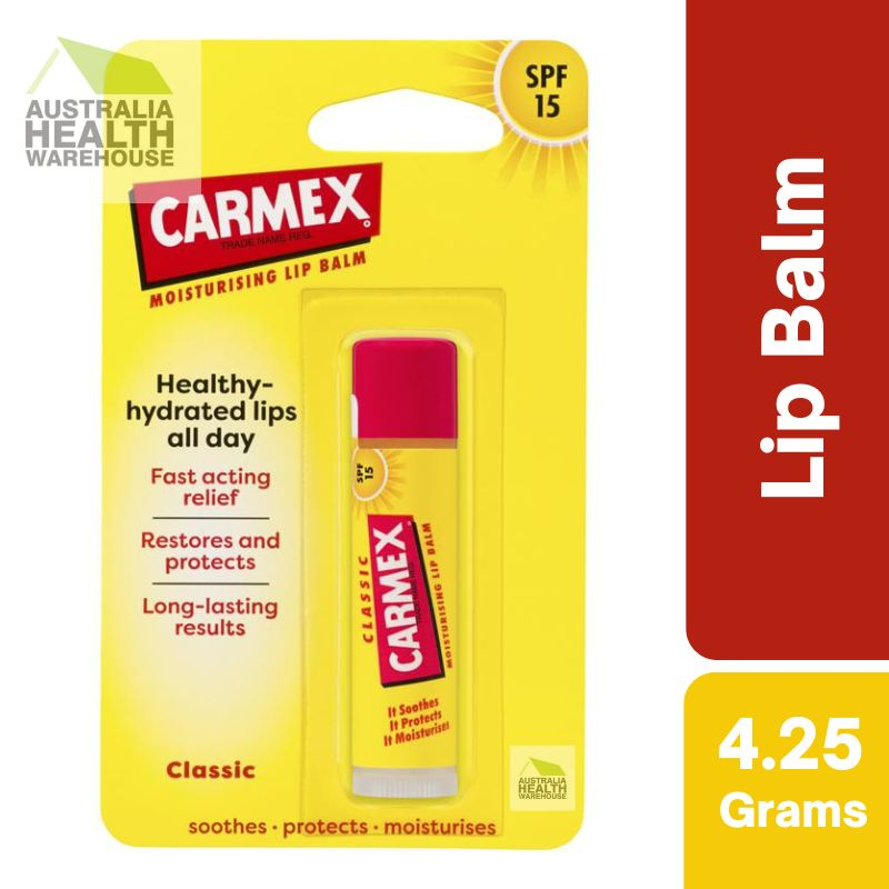Carmex Lip Balm Original Click Stick SPF15 4.25g
