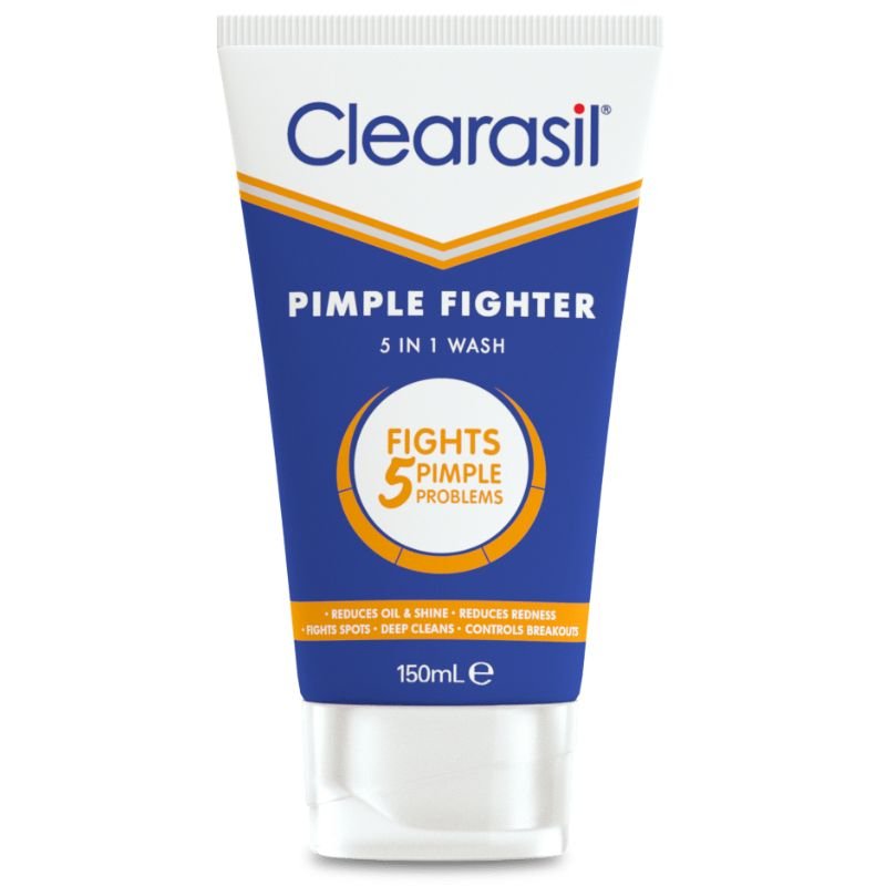 [CLEARANCE EXPIRY: 05/2024] Clearasil Pimple Fighter 5 in 1 Wash 150mL