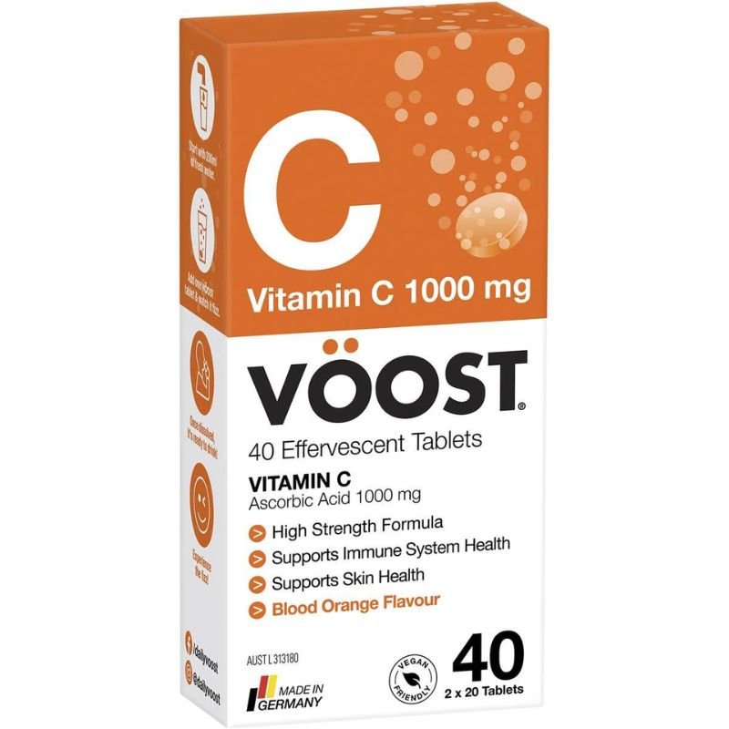 Voost Vitamin C Effervescent 40 Tablets June 2025