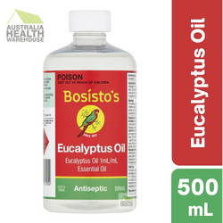 Bosisto’s Eucalyptus Oil 500mL March 2025