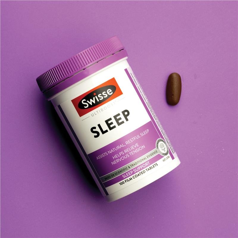 Swisse Ultiboost Sleep 100 Tablets February 2026