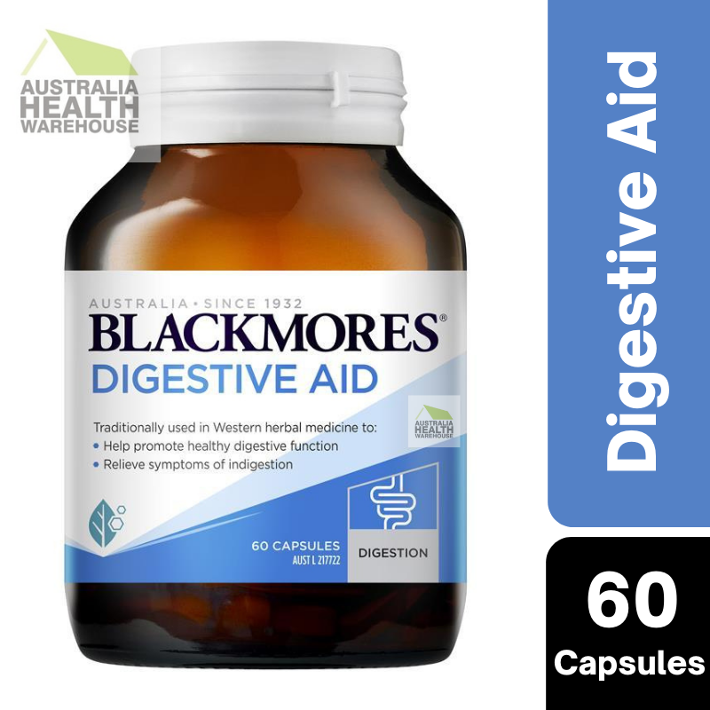 Blackmores Digestive Aid 60 Capsules  July 2024