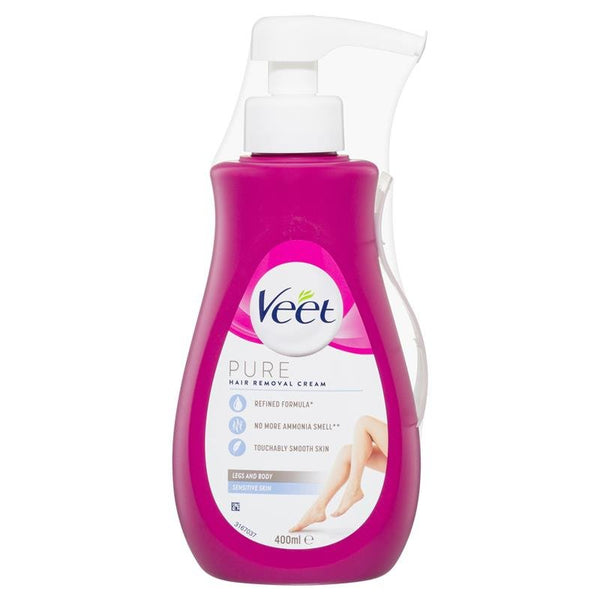 [Expiry: 04/2025] Veet Pure Hair Removal Cream Sensitive Skin 400mL